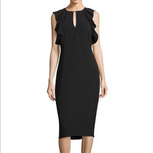 Sleeveless Ruffle Midi Dress